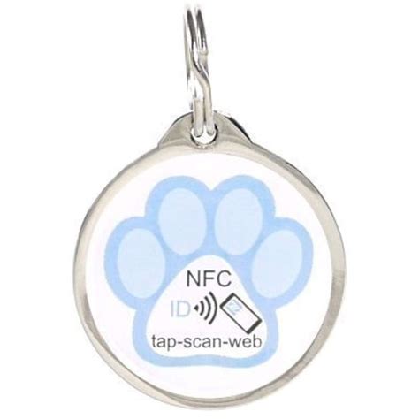 pettouchid smart dog id tag qr code nfc gps blue|Premium NFC & QR Code Smart Dog ID Tag .